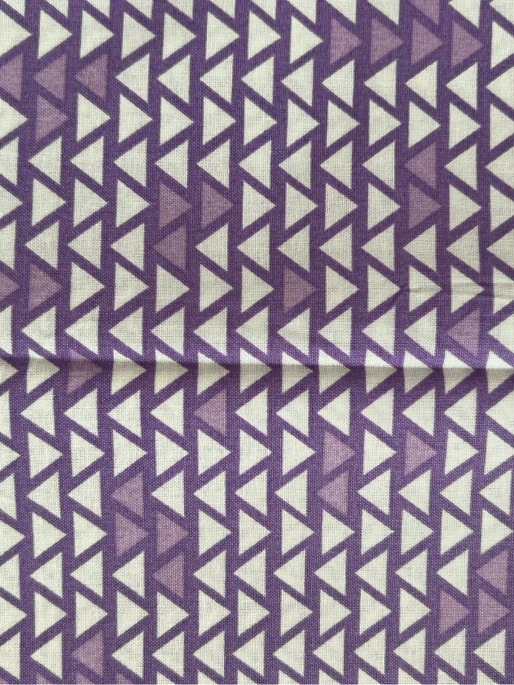 NEW Orchid Purple & white Cotton Fabric 42" wide 2 pieces 1 yard each Waverly